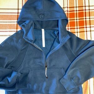 Lululemon Scuba oversized half zip hoodie